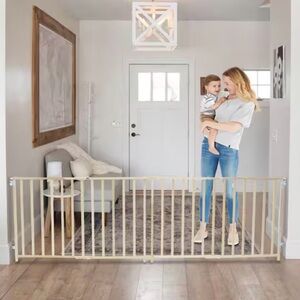 Wooden Extra Wide Baby Safety Gate / Pet Gate
